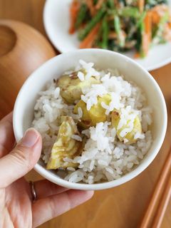 栗ごはん。炊飯器使用☆シンプルおいしい♪-レシピのメイン写真