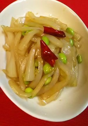 ピリ辛こんにゃく-レシピのメイン写真