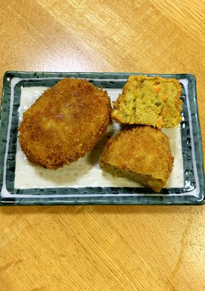 とろーり、チーズ入りカレーコロッケ-レシピのメイン写真
