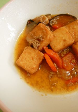 ジャージャン豆腐☆給食メニュー-レシピのメイン写真