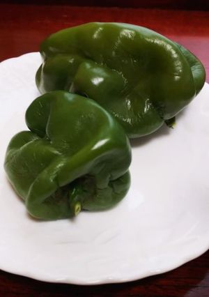 丸ごと茹でピーマン-レシピのメイン写真