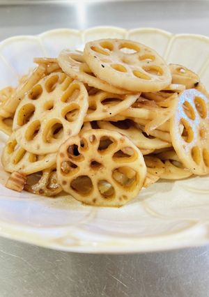 キンピラ蓮根-レシピのメイン写真