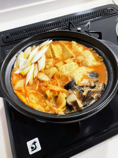 とろける湯豆腐キムチ鍋-レシピのメイン写真