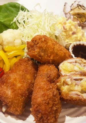 チーズがとろ〜り♪ミルフィーユ豚カツ-レシピのメイン写真
