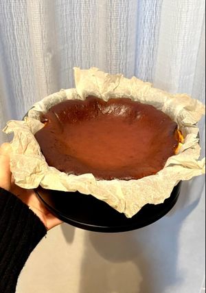 濃厚バスクチーズケーキ（18cm型）-レシピのメイン写真