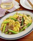 ☆簡単☆ 豚肉とアスパラのマヨたま炒め
