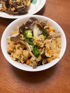 きのこの炊き込みご飯-レシピのメイン写真