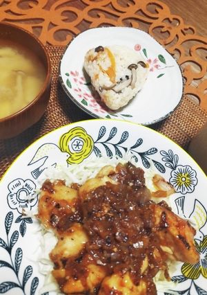 オニオンソースチキン-レシピのメイン写真