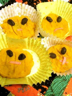 カボチャ+ゴマドレッシングで、ハロウィン-レシピのメイン写真