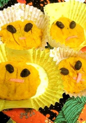 カボチャ＋ゴマドレッシングで、ハロウィン-レシピのメイン写真