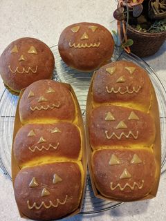 かぼちゃでハロウィンパン-レシピのメイン写真