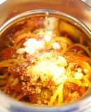 トマト缶で作るバジルトマトパスタ
