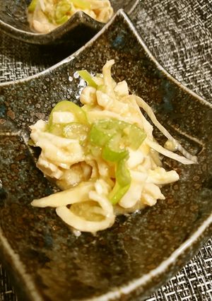 鶏皮酢味噌ネギ和え-レシピのメイン写真