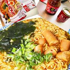 รูปของ 袋麺の味変●簡単スパイシーカレーラーメン