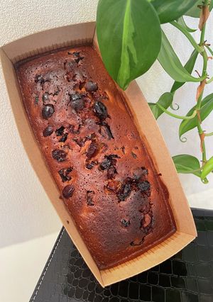 乳製品なし！ドライフルーツパウンドケーキ-レシピのメイン写真