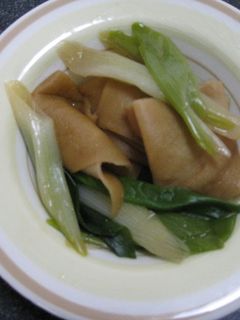 ☆ネギと麩のさっと煮☆-レシピのメイン写真