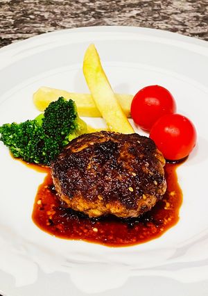糖質オフふわふわハンバーグ簡単美味♪-レシピのメイン写真