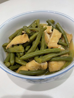 インゲンと揚げの煮物 -レシピのメイン写真