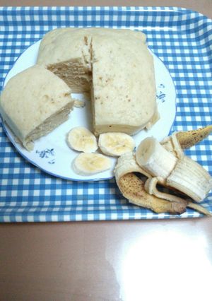 バナナ蒸しケーキ-レシピのメイン写真