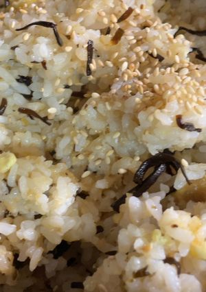 絶品！！塩昆布栗ご飯♡-レシピのメイン写真