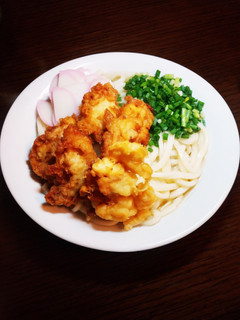 簡単☆鶏天うどん-レシピのメイン写真