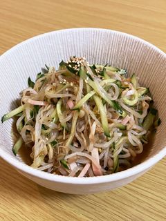 もやしときゅうりとハムの中華和え-レシピのメイン写真