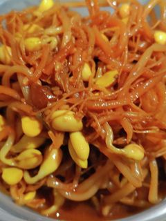 豆もやしの田楽味噌炒めが旨い!-レシピのメイン写真