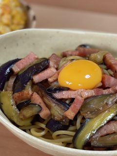 ナスの和風パスタ-レシピのメイン写真