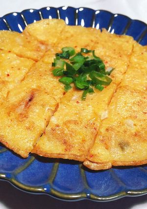 韓国屋台の味！超もちもちキムチチヂミ-レシピのメイン写真