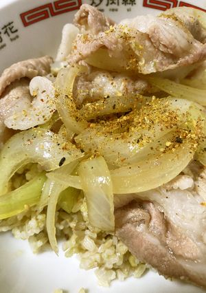 簡単　豚丼-レシピのメイン写真