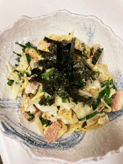 ランチにパパッとニラ玉焼きそば〜♪-レシピのメイン写真