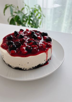 混ぜるだけの濃厚レアチーズケーキ-レシピのメイン写真