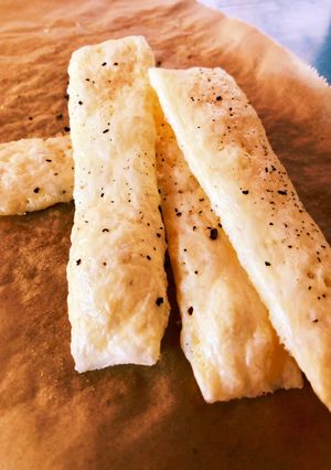 簡単！チーズせんべい-レシピのメイン写真