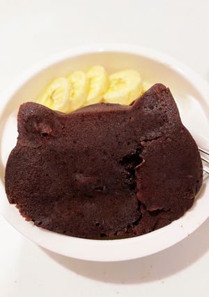 子供の朝ご飯に♪バナナココア蒸しパン-レシピのメイン写真