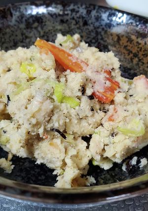 母の味 生おからで作る卯の花-レシピのメイン写真