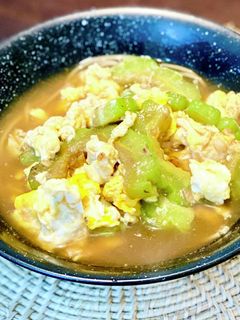 ゴーヤー卵蕎麦-レシピのメイン写真