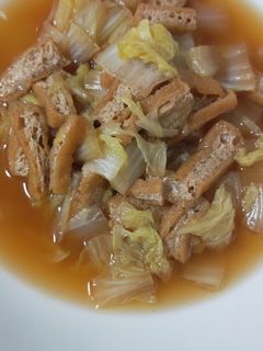 白菜と油揚げの煮浸し-レシピのメイン写真