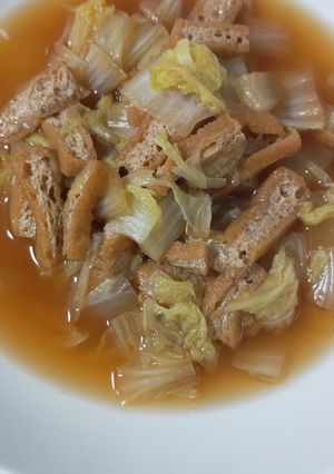 白菜と油揚げの煮浸し-レシピのメイン写真