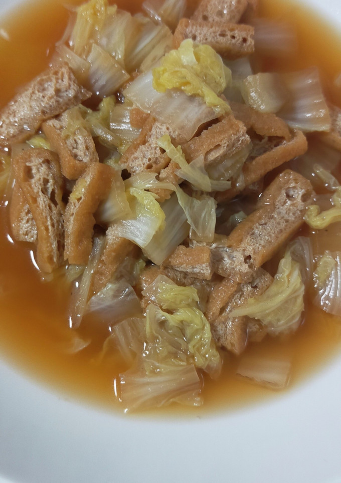 白菜と油揚げの煮浸し-レシピのメイン写真