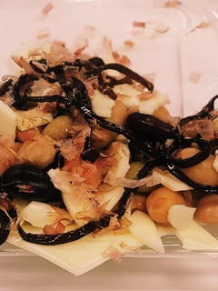 “ごま昆布煮おかかチーズ豆サラダ”-レシピのメイン写真
