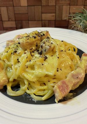 本格　濃厚カルボナーラ★簡単-レシピのメイン写真