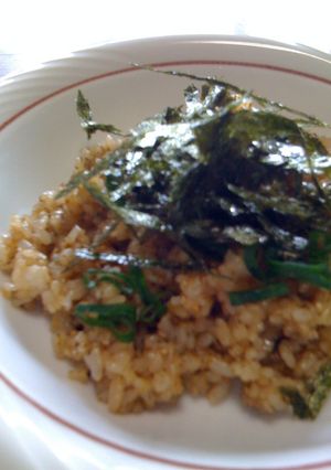 Ｗ海苔チャーハン-レシピのメイン写真