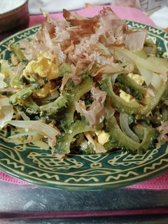 ゴーヤと卵の炒め物-レシピのメイン写真