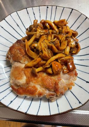 チキンソテー、きのこの和風チャップソース-レシピのメイン写真