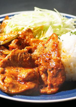 一皿に暴力的な美味しさ「ポークチャップ」-レシピのメイン写真