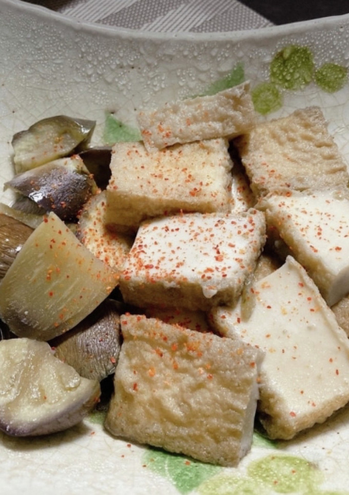 【5分煮るだけ】厚揚げと茄子の煮物-レシピのメイン写真