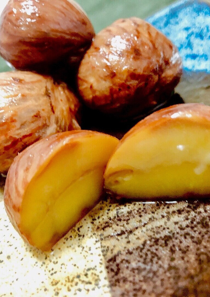 『栗の渋皮煮』-レシピのメイン写真