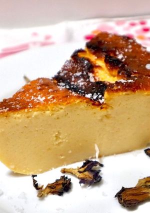 『バスクチーズケーキ』-レシピのメイン写真