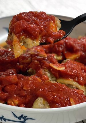 トマトとニンニクのチキンソテー-レシピのメイン写真