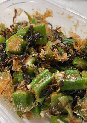 オクラ農家が作る常備菜(オクラ消費料理)-レシピのメイン写真